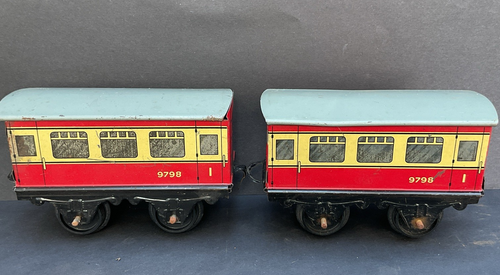 Hornby Train 40001 clockwork Goods Set No 20 Gauge 0. No key & incomplete - Picture 10 of 24