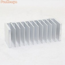 Aluminum heatsink for amplifier board New amp heatsink size 130mm 45mm 45mm