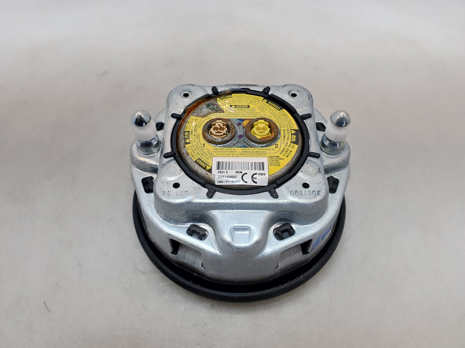 ✓ OEM Porsche Macan Turbo 95B Front Driver Steering Wheel Airbag  