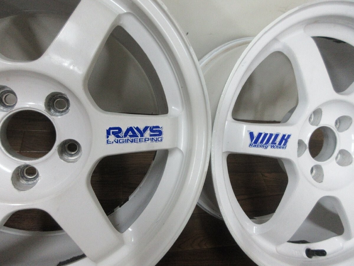 RAYS VOLK RACING TE37 4wheels 16inch 5Hx100 7J +46 / 8J +43 RAYS VOLK RACING TE37 4wheels 16inch 5Hx100 7J +46 / 8J +43