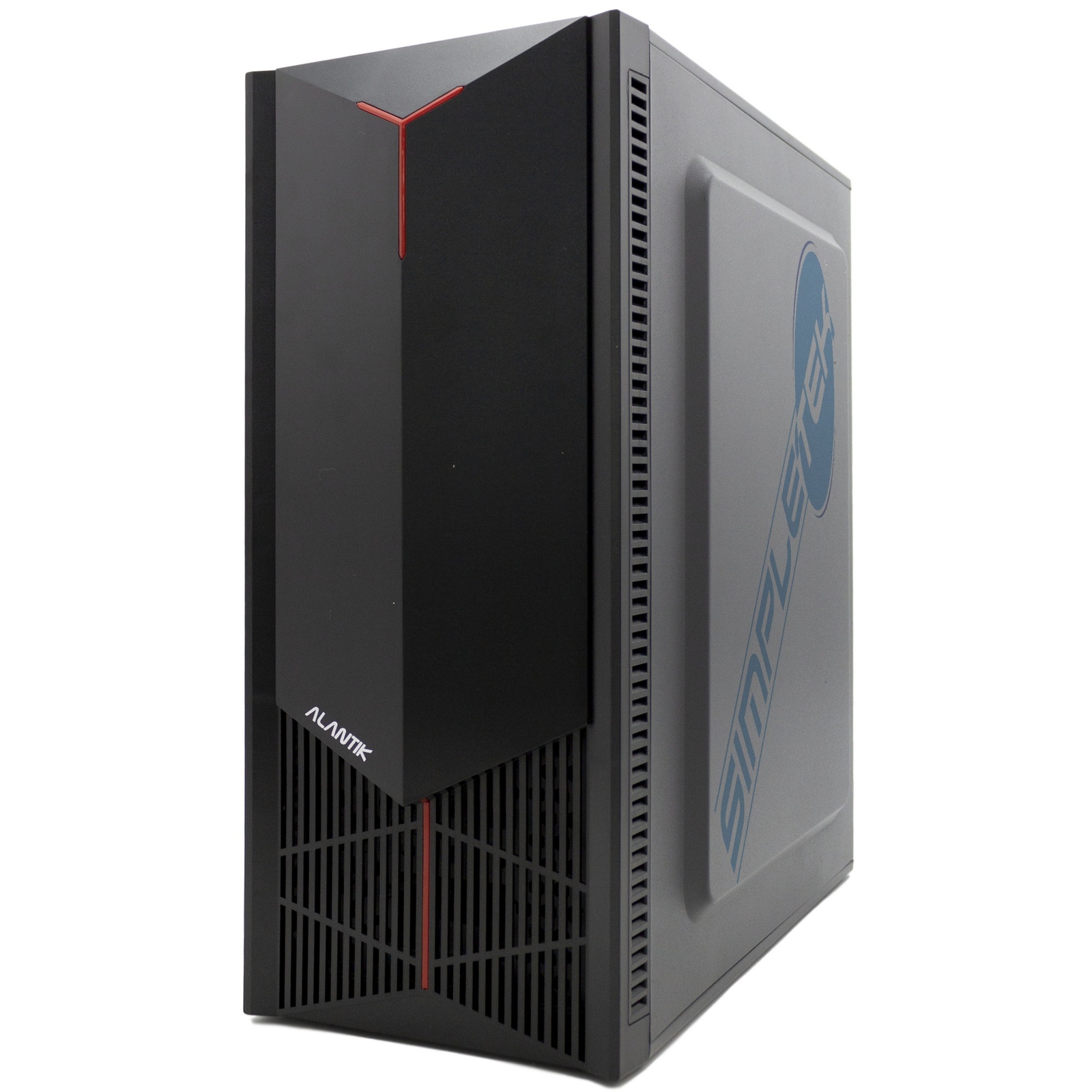 Case Cabinet Atx Alantik Casa62 Con Alimentatore 500w Usb 3.0 Pc Gaming Ufficio_