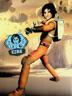 Ezra Bridger Star Wars Rebels Mini Poster 8''X11'' Jedi Apprentice Freedom Fighter