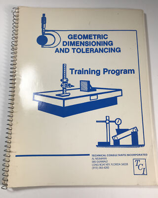 Geometric Dimensioning and Tolerancing Training by Neumann, Al , Spiral-bound
