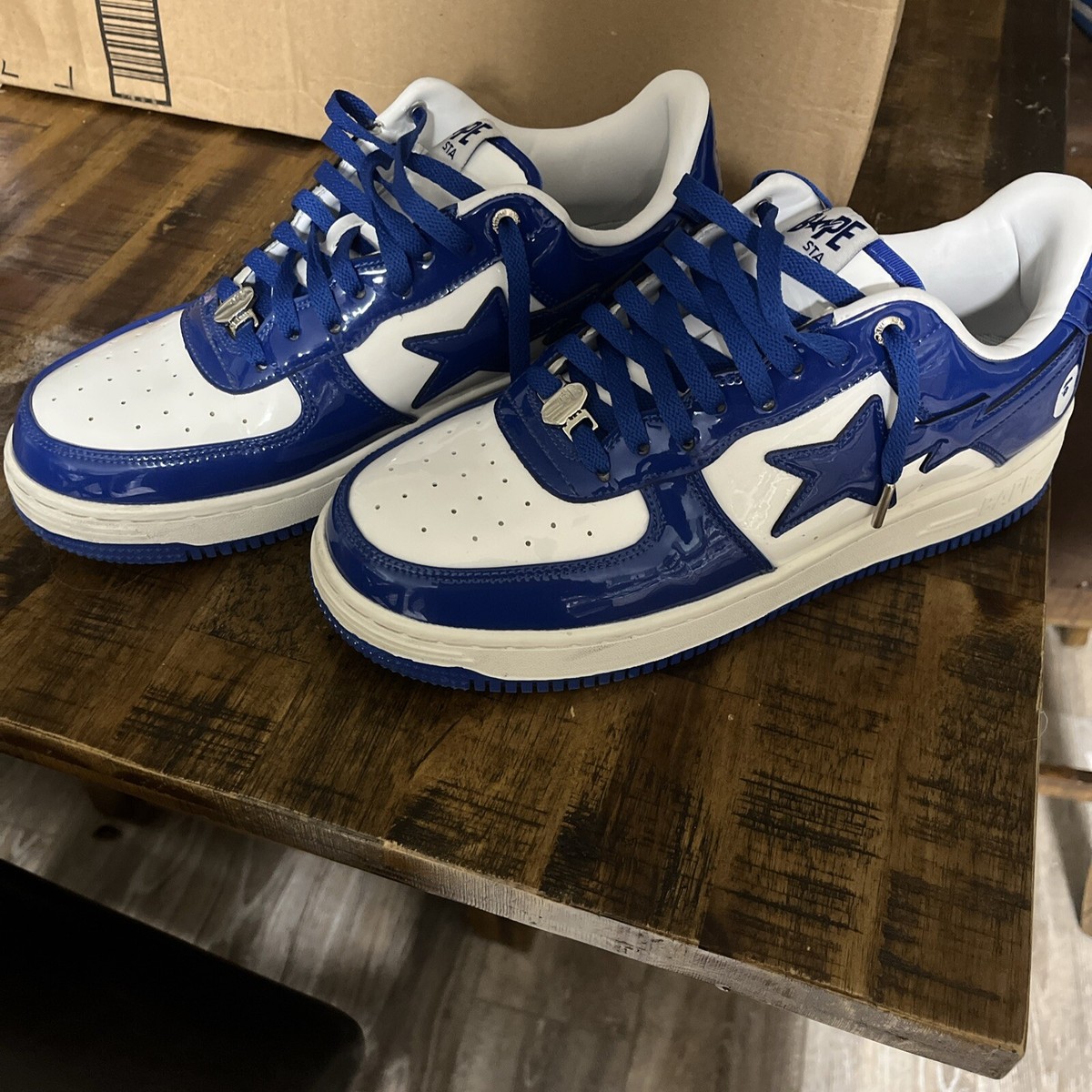 Size 11 - A Bathing Ape Bapesta #5 Royal Blue | eBay
