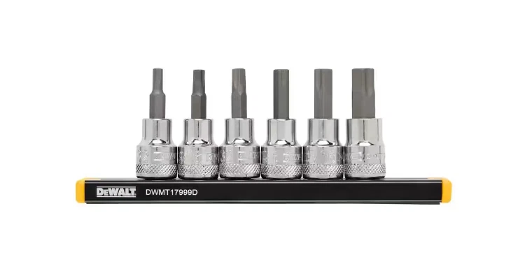 Dewalt 3/8 in. Drive SAE Hex Socket Set (6-Piece) - Image 2 of 3