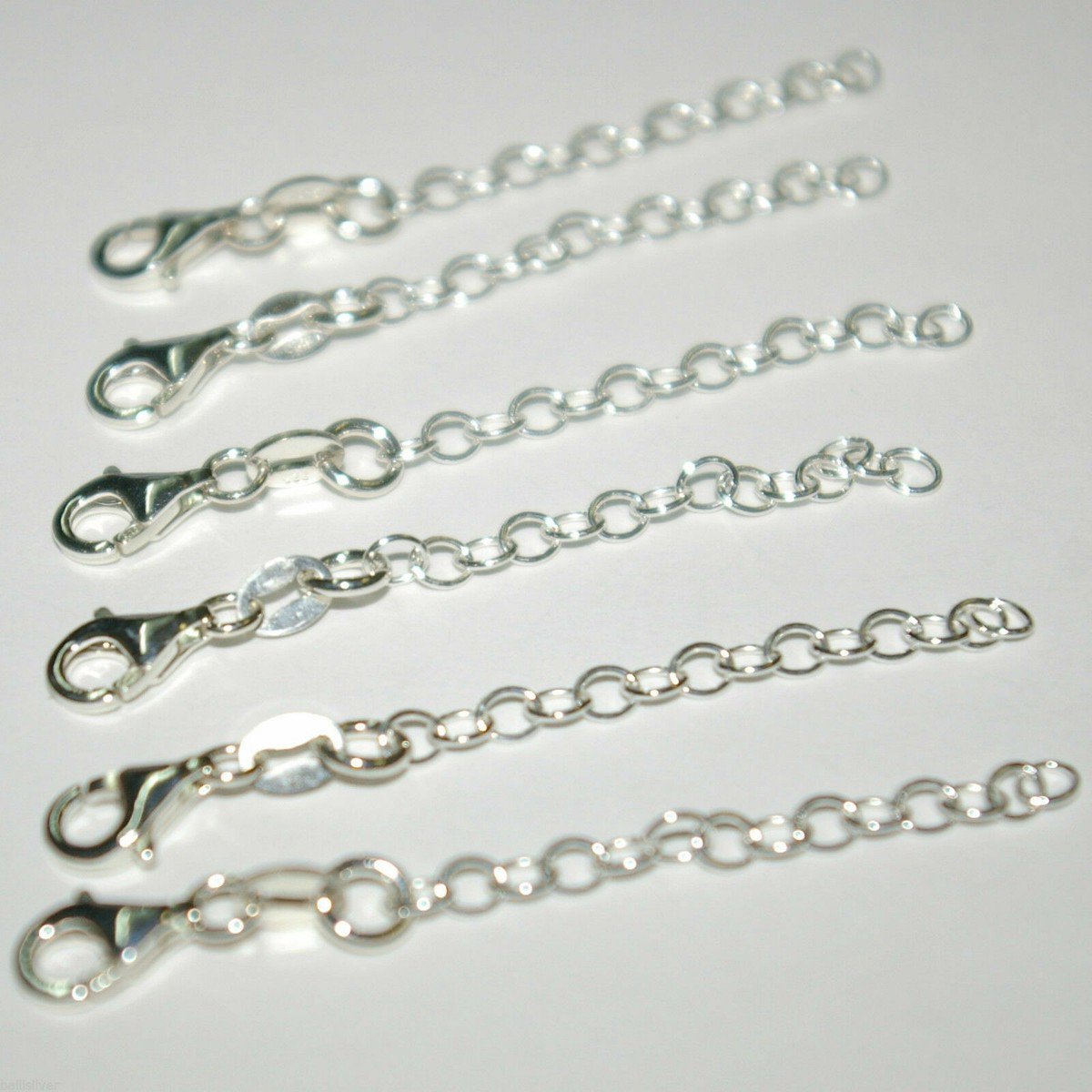 Cordolo Catena Per Il Piede Argento Sterling Solid 925 SS - Foto 5