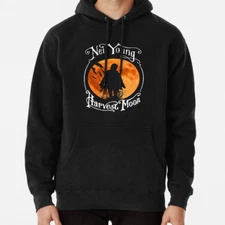 Neil Young Harvest Moon Vintage Rock Music Unisex Hoodie S - 5XL Multicolor