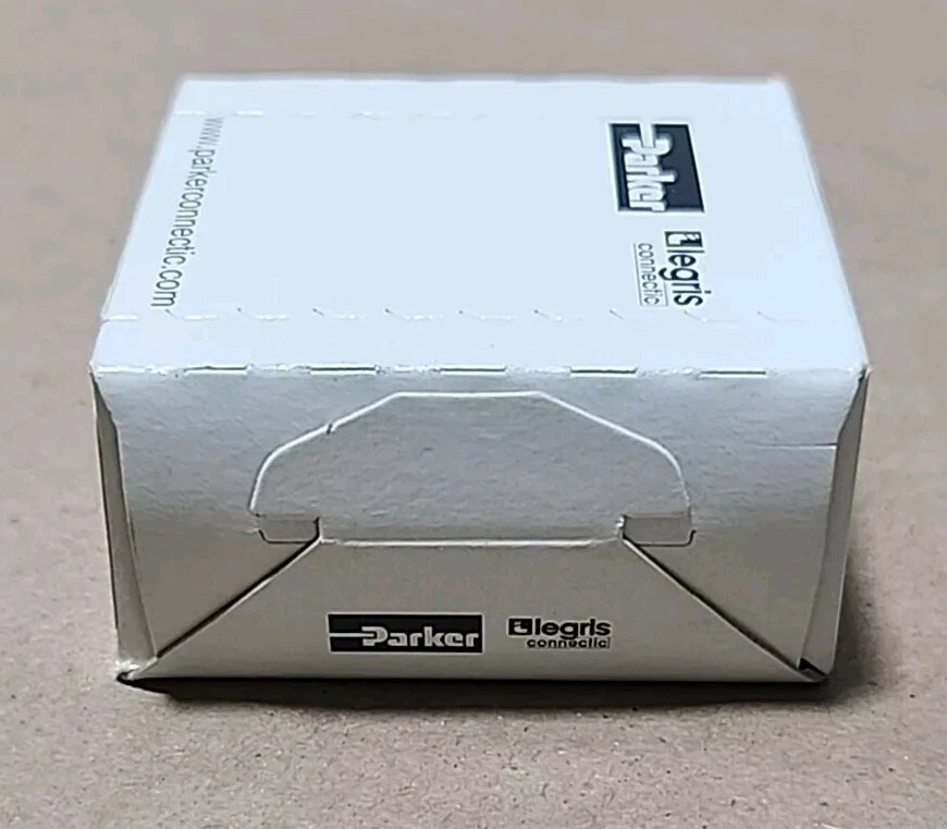 *FACTORY SEALED* [2/BOX] Parker Legris 3816 56 00 SS Push-In 1/4" + Warranty! - Image 4 of 4