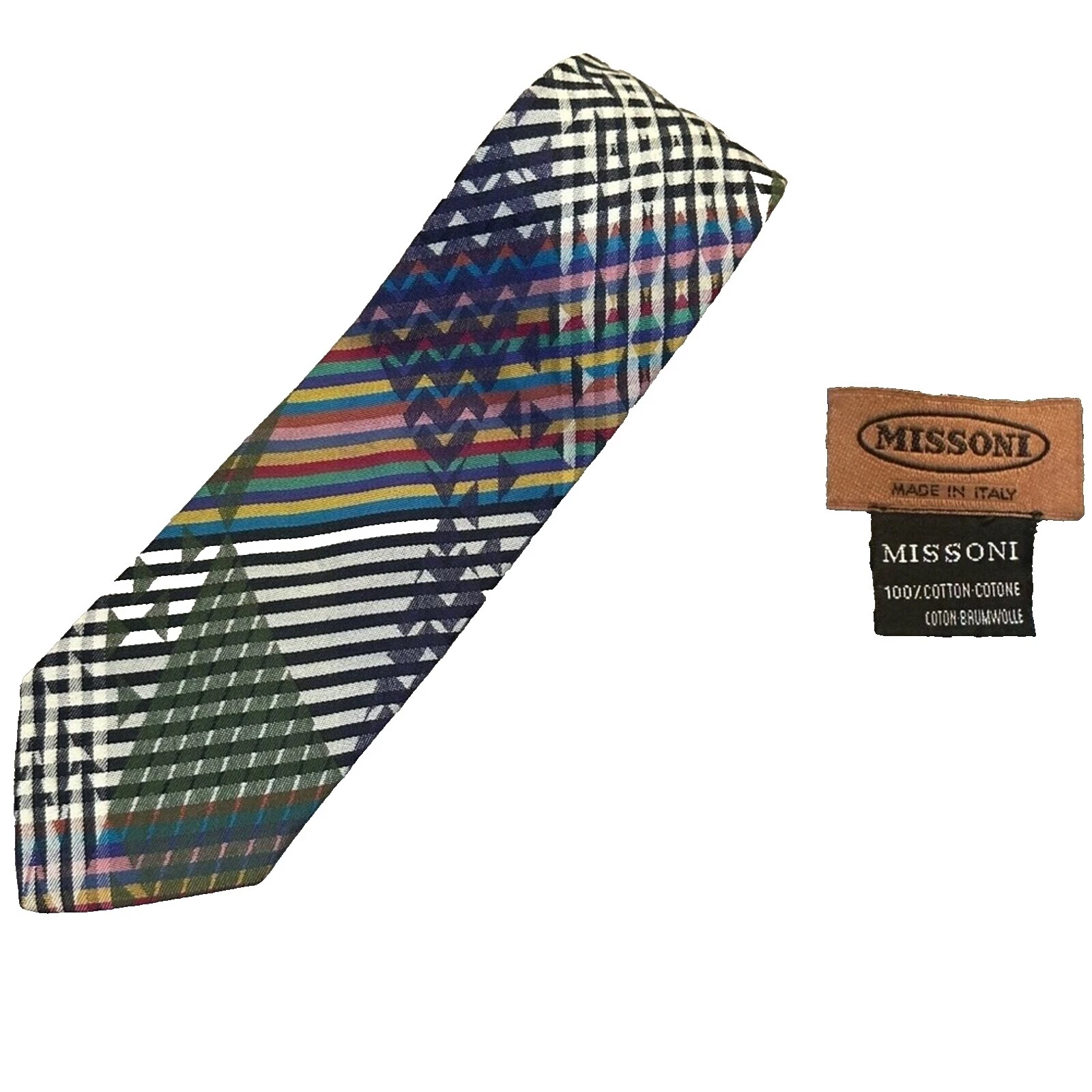 Missoni 100% Cotton Ties for Men