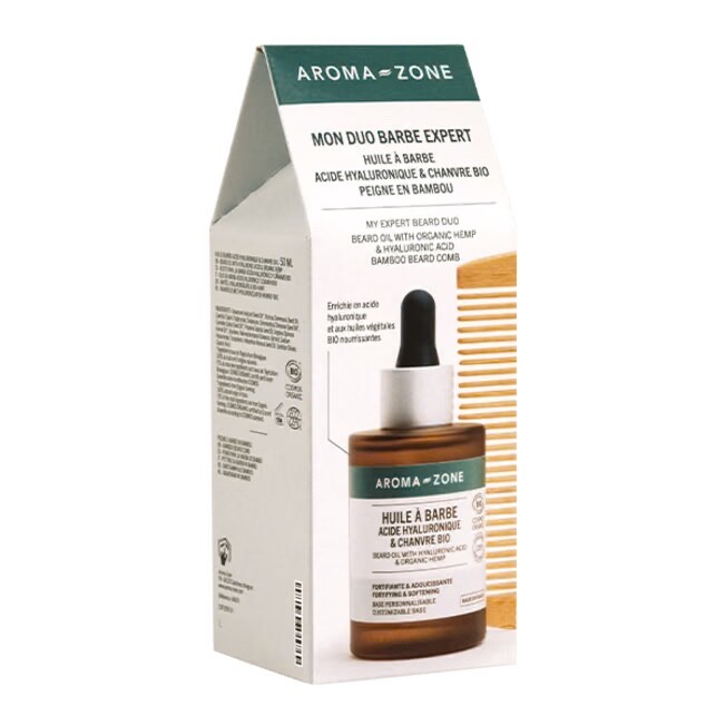 Coffret routine expert Barbe Aroma-zone 50ML pour homme actif