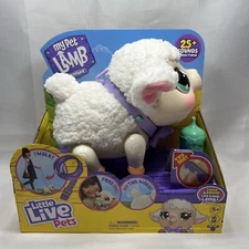New Little Live Pets My Pet Baby Lamb Snowie Interactive Toy Soft Dancing Dance
