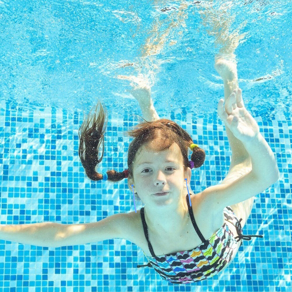 Silicone Swimming Ear Plugs Waterproof & Ergonomic (2 Pairs) eBay