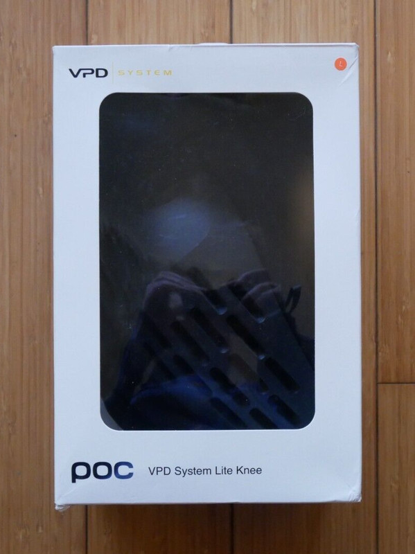 POC Sports Unisex VPD System Lite Knee Body Armour, Uranium Black, Large