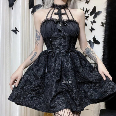 navy blue dress for baby girl A-Line Tulle Open Back Black Gothic Wedding Dresses COCOMELODY CW2338, 45 Days / As Picture:Black/Dark Champagne / US22-UK24-EUR52 main image 0