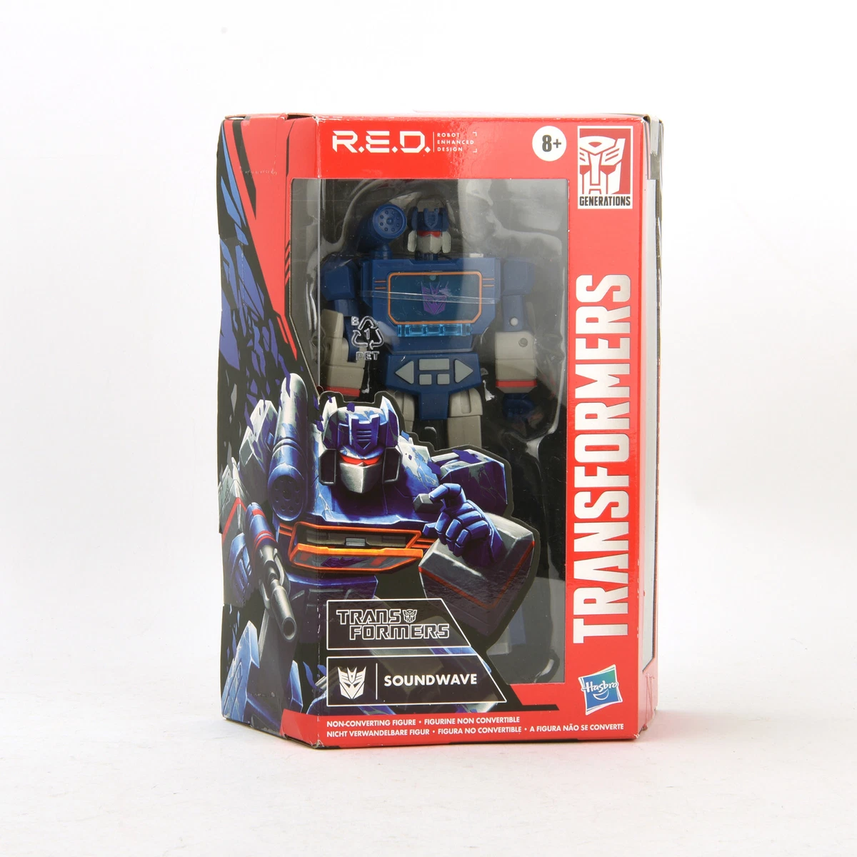 Hasbro Soundwave Transformers & Robots Plastic Action Figures for