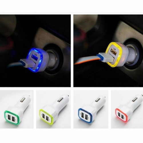 Автомобильное зарядное устройство в прикуриватель rock car cigarette lighter socket pd