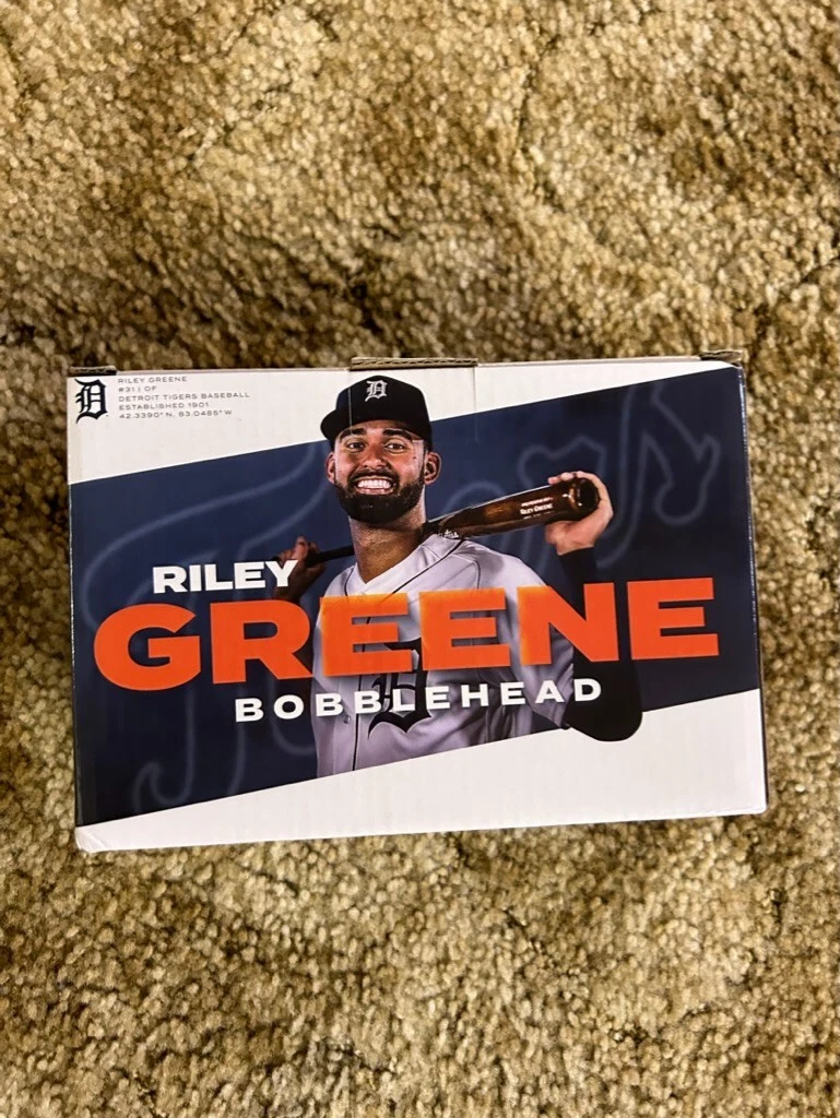 Detroit Tigers Riley Greene Diving Catch Bobblehead-Comerica SGA