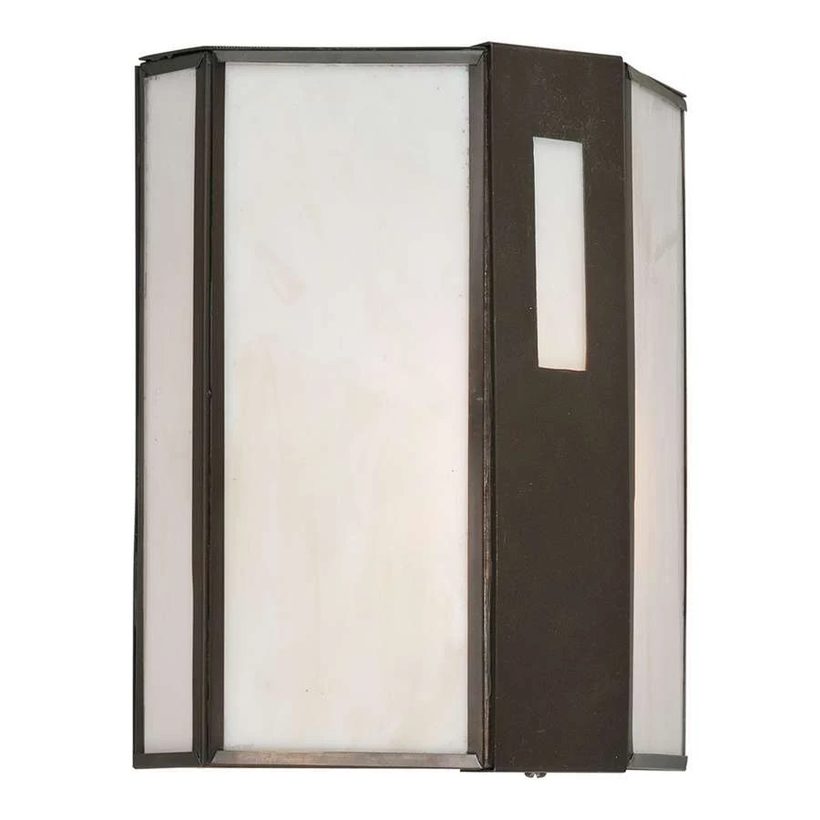 Forte Lighting 1 Light Brass Outdoor Wall Lantern in Royal Bronze - 1137-01-14 - Image 1 of 1