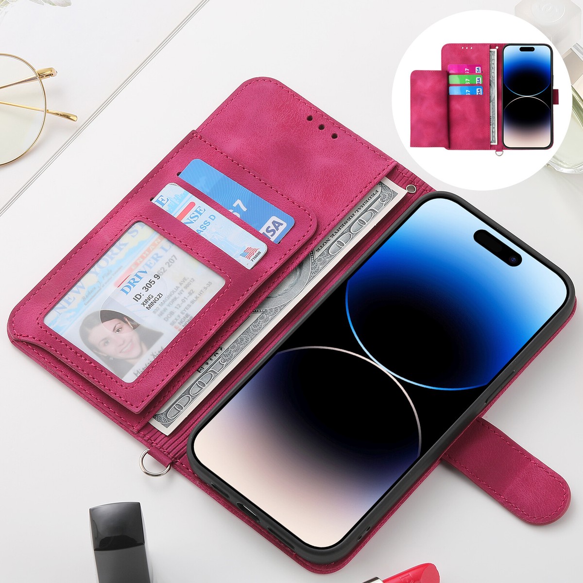 HONLEN Custodia Portafoglio Per HUAWEI Mate 50 Pro - Pelle PU Con Stampata Mandala E Slot Porta Tessere