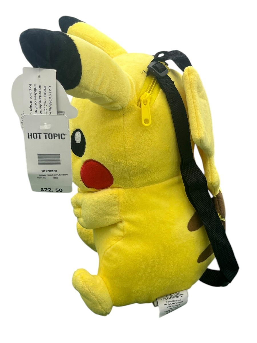 Pokemon Pikachu Plush Backpack - Cute Pikachu Stuffed Zipper  display picture 2