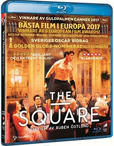 The Square (2017) Swedish Oscar nominee Blu-ray English subtitles