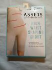 Assets by Spanx Women's High-Waist Mid-Thigh Super Control Shaper Black Size 4