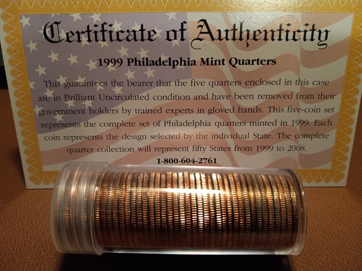 Statehood Quarters & Territories Complete Set 1999-2009