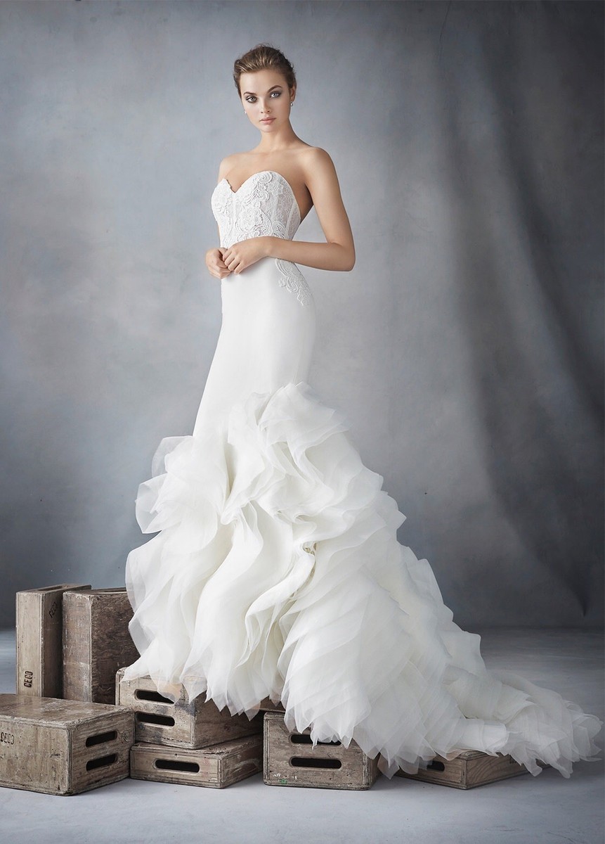 long sleeve lazaro wedding dress Lazaro Long Sleeve Wedding Dress 32250 Austen