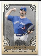 2013 Topps Triple Threads R.A. Dickey #15 Blue Jays