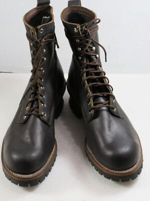 Rare!N.O.S REDWING  Men's boot leather anti slip/grease sz 12 C $375