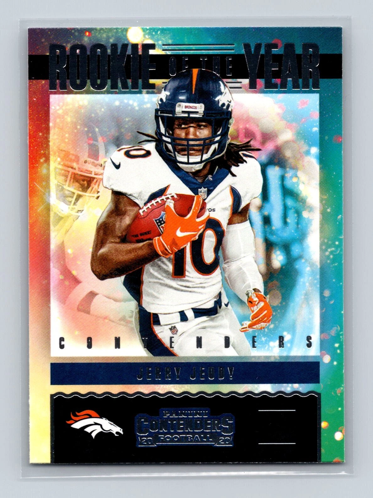 2020 Panini Contenders #RY-JJE Jerry Jeudy Rookie of the Year Contenders