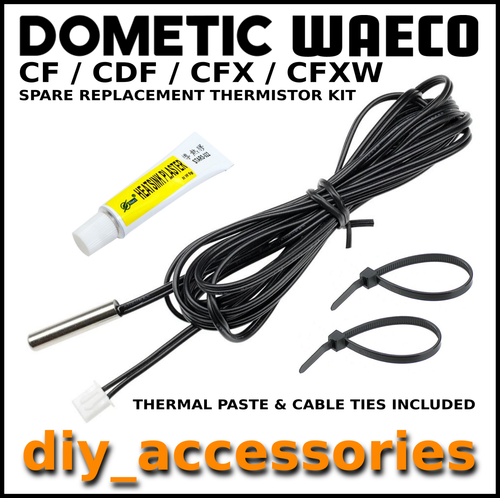 Capteur Thermistance Pour Frigo Waeco/Dometic CDF CFX – Pièce Détachée 12V