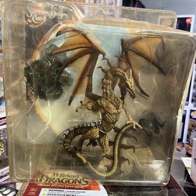 2006 McFarlane Toys Dragons Fall of the Kingdom Sorcerer's Dragon Clan 7  Figure