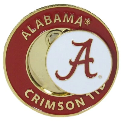 SISKIYOU Alabama Crimson Tide 1.75" Diameter Team Logo Coin Golf Ball Marker NCAA License