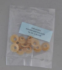 Qty 12 AB DICK 360 big foot rubber sucker