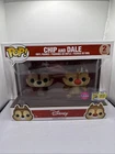 Funko Pop Disney Chip & Dale 2 pack Flocked SDCC 2017 Exclusive Official Sticker