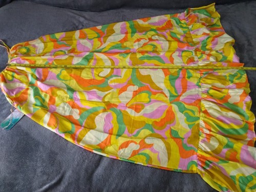 True Destinations Resort Wear Dress Coverup NWT Size M Maxi Dress Multi Color - Picture 13 of 18