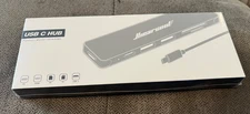 Hiearcool USB C Hub, USB C Multi-Port Adapter for MacBook Pro New in Sealed Box