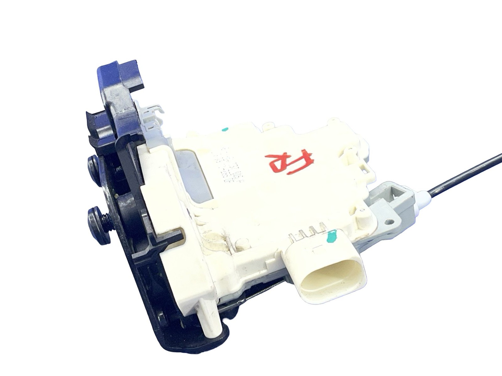 2008-2015 AUDI R8 TYPE 42 FRONT RIGHT DOOR LOCK ACTUATOR W/ CABLE 4F1837016A