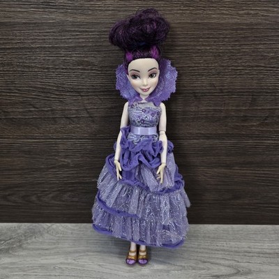 Disney Descendants Mal Coronation Ball Isle of The Lost Puppe Figur Lila 