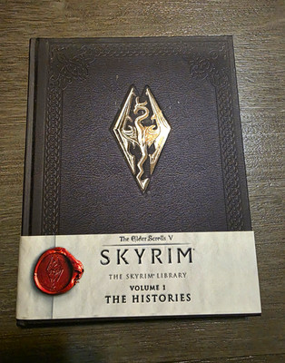 Bethesda Softworks Skyrim Library Vol. 1 The Histories Hardcover Illustrated