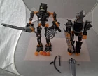 Vintage Lego Lot: Bionicle Toa Hewkii 8730 & Knights' Kingdom 2 Dracus 8705