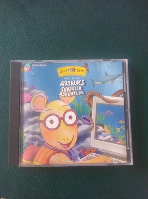 Arthur's Computer Adventure PC CD-ROM (Living Books 1998) - Damaged Case