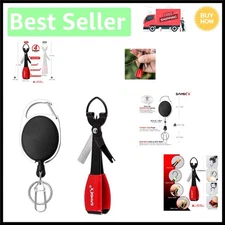 Essential 4-in-1 Fishing Tool: Knot Tyer, Nippers & Hook Sharpener for Anglers