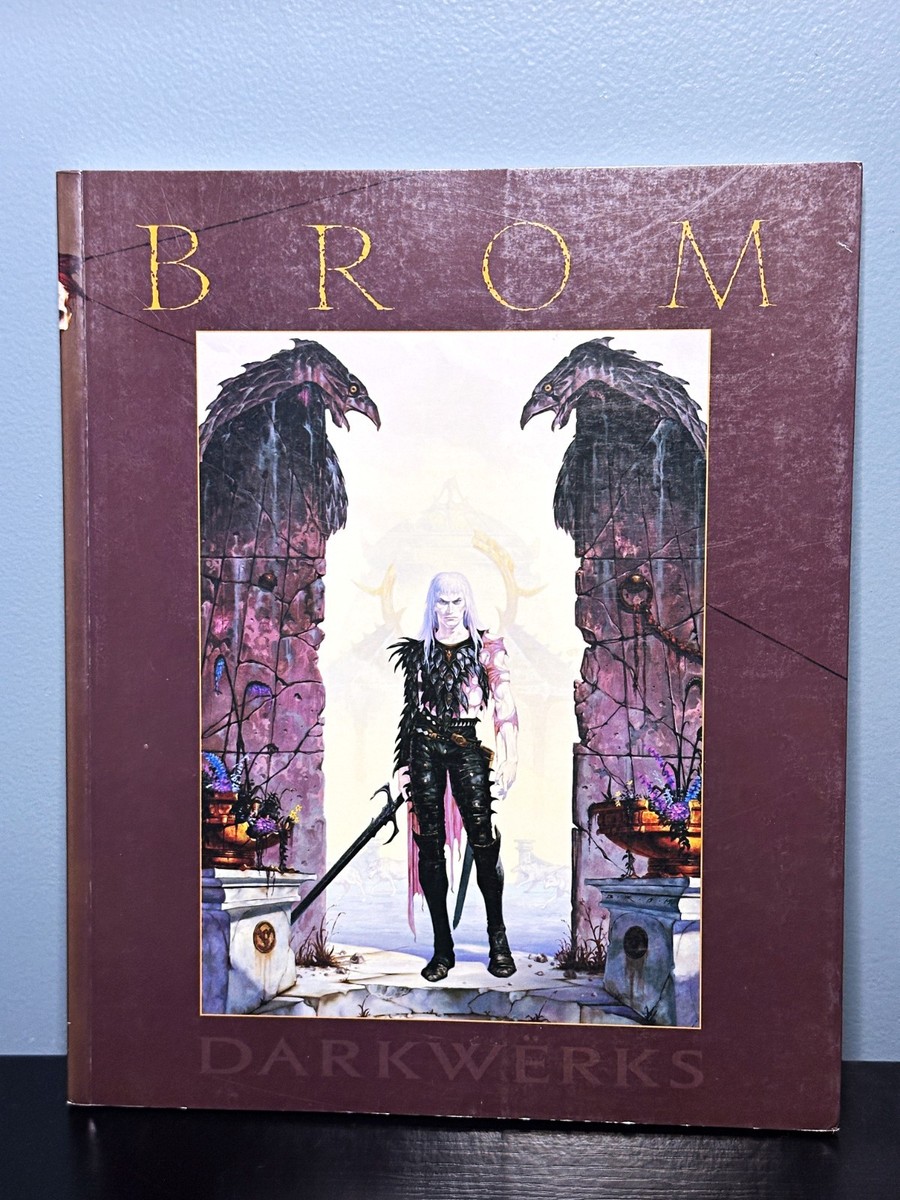 Art of Brom: The Darkwerks by Gerald Brom (1997, Trade Paperback