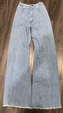 True 70s Vintage Wrangler Flare Leg High Waist Jeans Womens