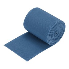 Bande Élastique Sergée 2.8" 2 verges bleu denim 1 rouleau
