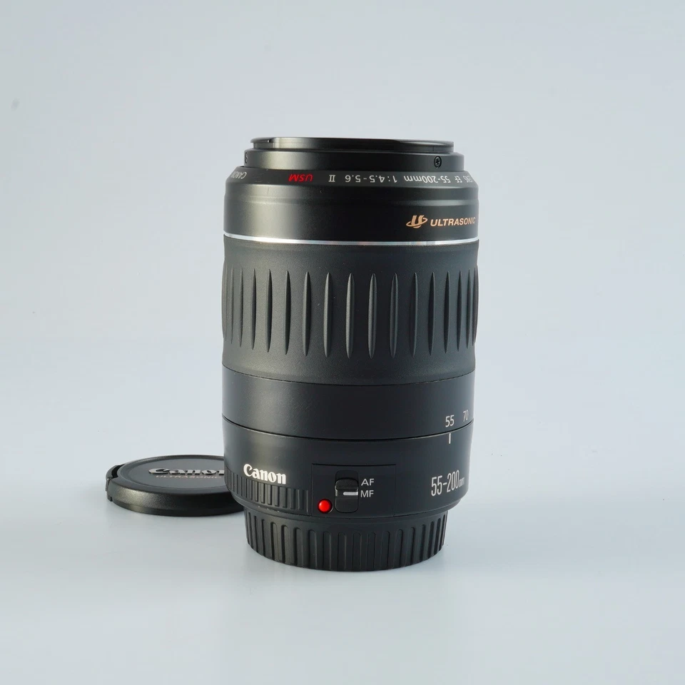 EXCELLENT Canon EF 55-200mm F/4.5-5.6 Ⅱ USM Zoom Lens