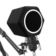 Microphone Wind Shield Pop Filter Isolation Ball, Acoustic for Record Studios...