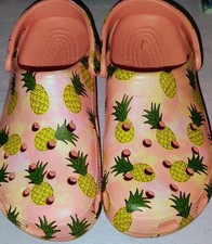 Crocs Classic Retro Resort Clog - Pineapple Print
